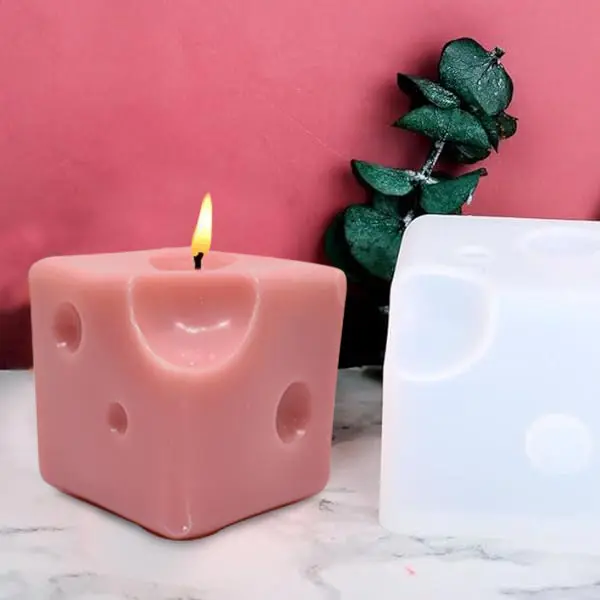 Cheese Shaped Candle