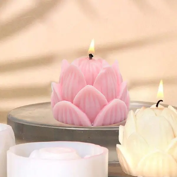 Lotus Flower Candle