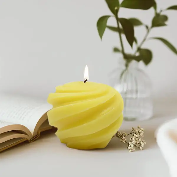 Spiral Ball Candle