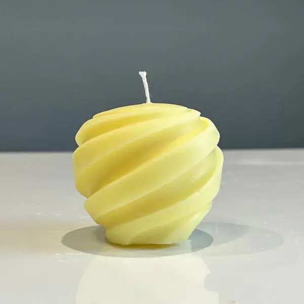 Spiral Ball Candle