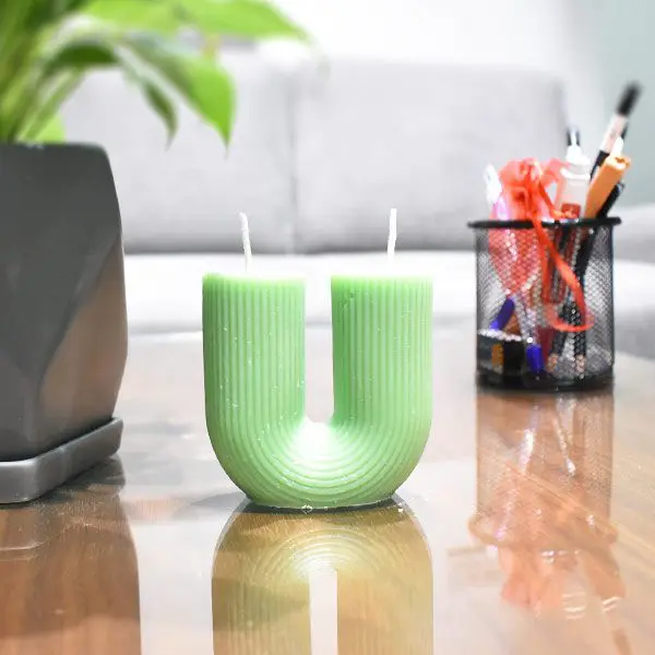 U Shape Candle