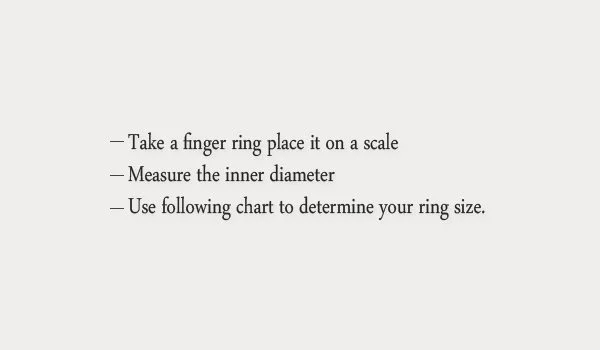 Ring Size